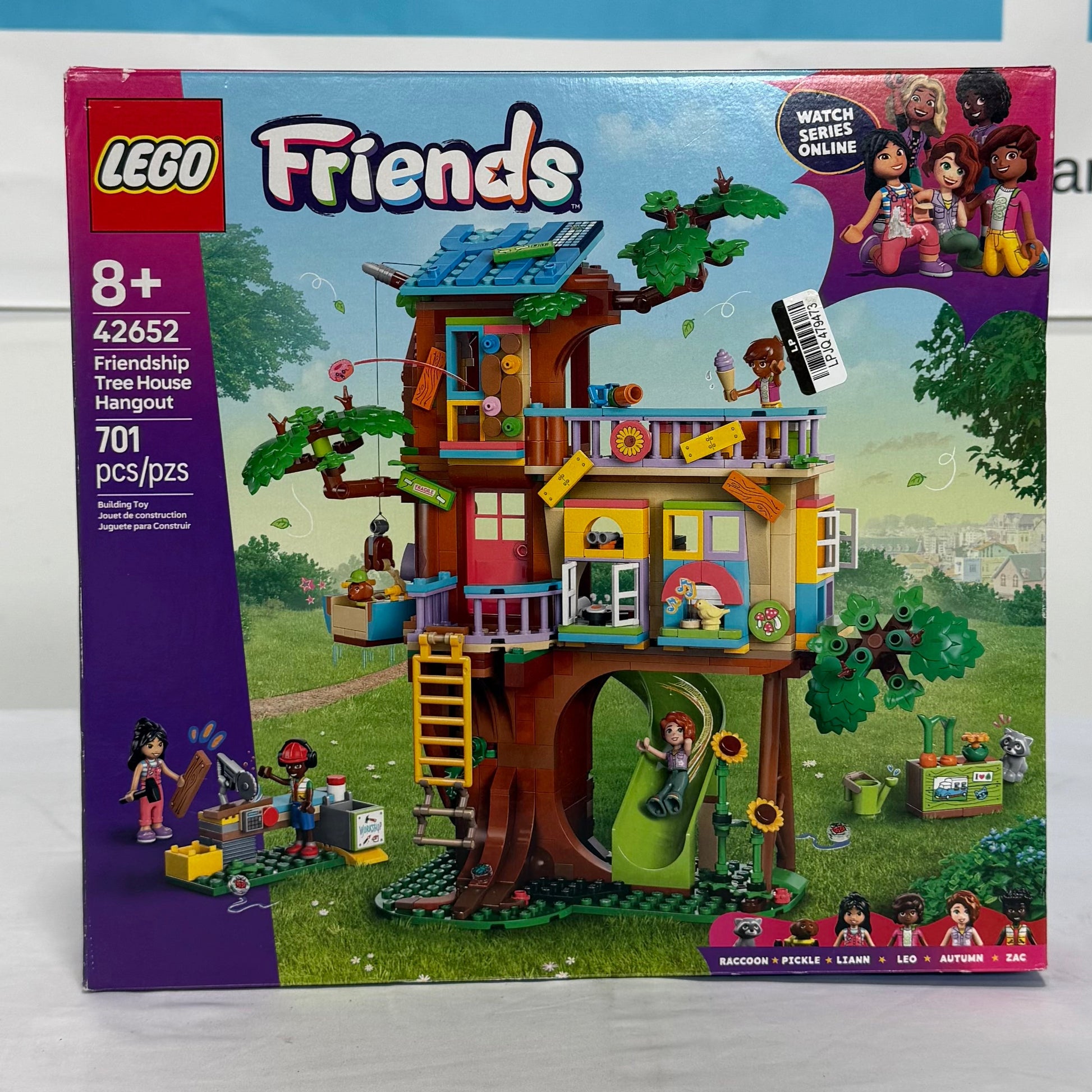 Lego Friends Treehouse Hangout Box Front