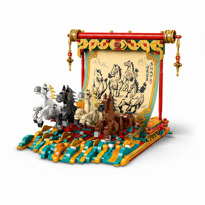 Lego Galloping Horse Canvas