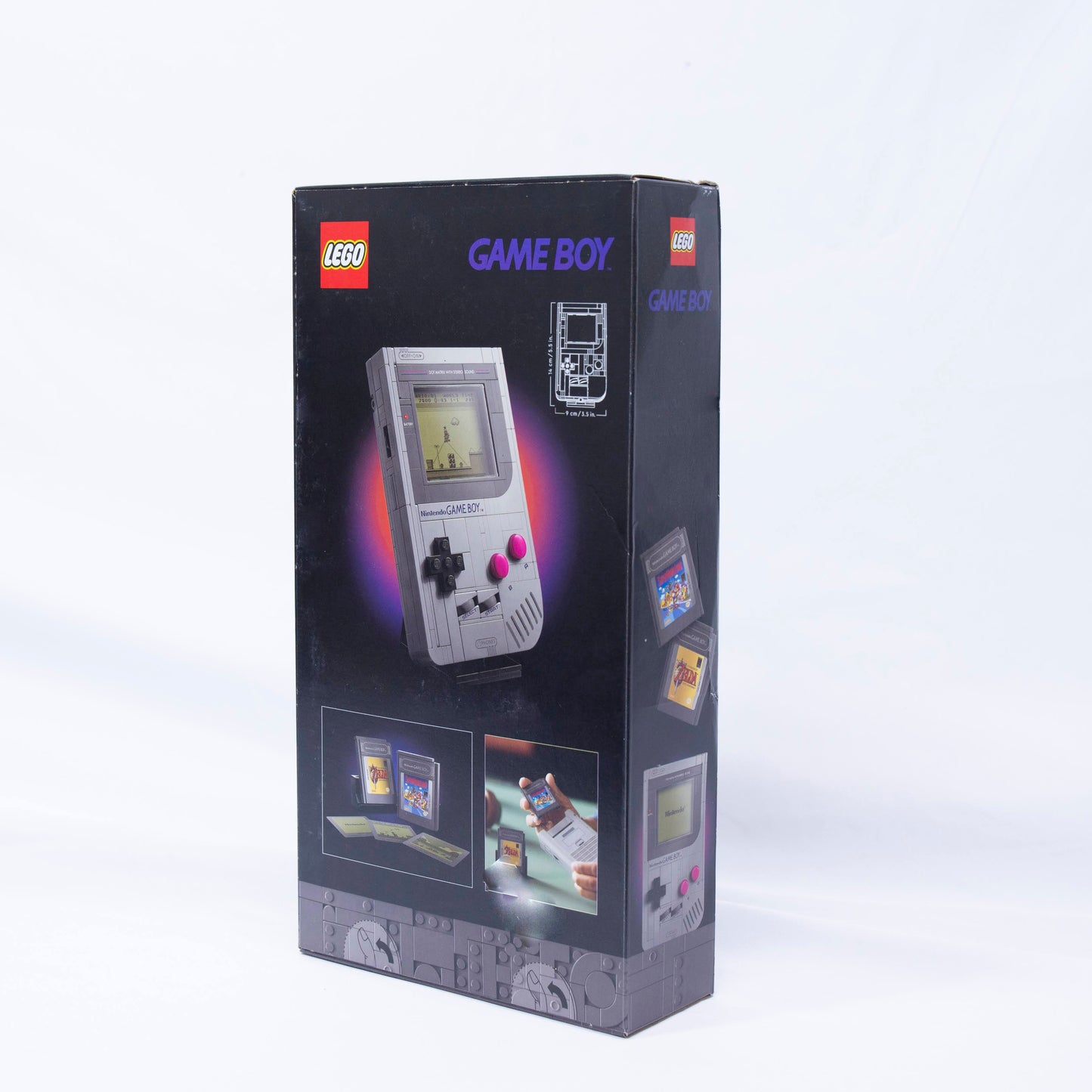 Lego Game Boy Box Back
