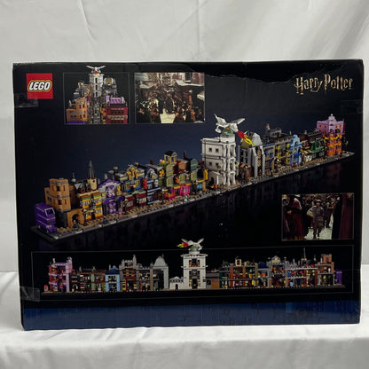 Lego Harry Potter Diagon Alley Set Box Back