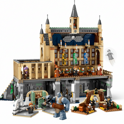 Lego Harry Potter Hogwart's Castle The Great Hall Inside