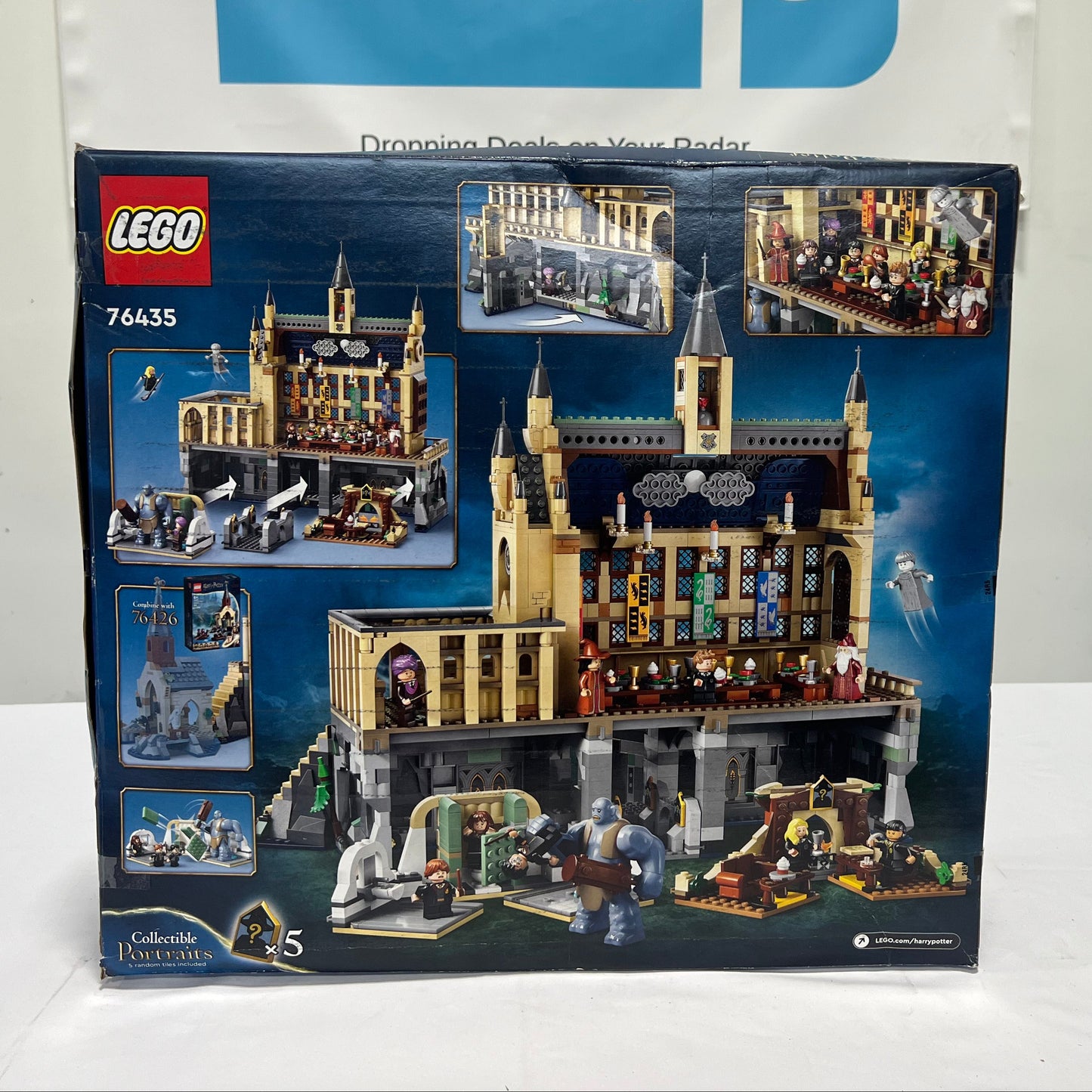 Lego Harry Potter Hogwart's Castle The Great Hall Box Front