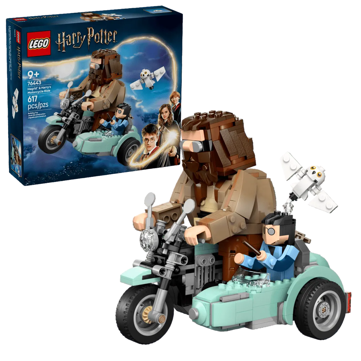 Lego Harry Potter Hagrid Motorcycle Ride