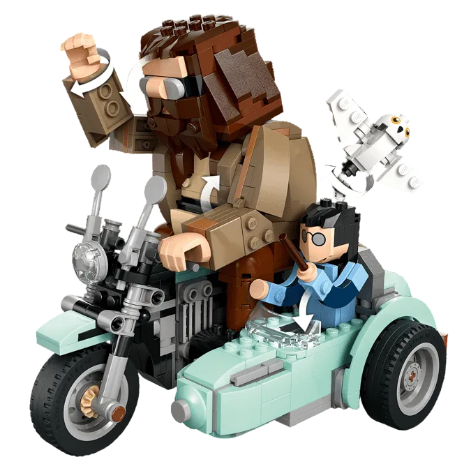 Lego Harry Potter Hagrid Motorcycle Ride Set