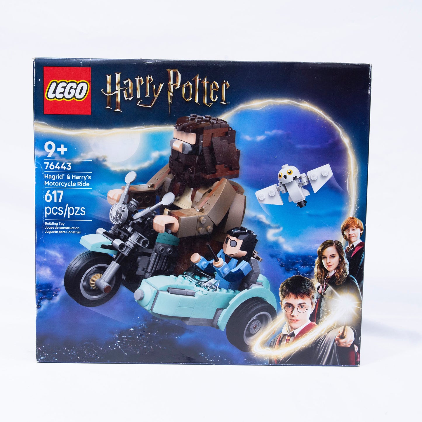 Lego Harry Potter Hagrid Motorcycle Ride Box Front