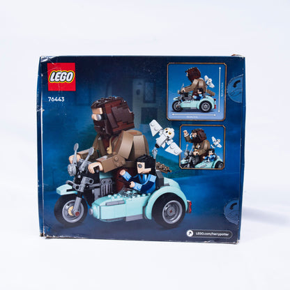 Lego Harry Potter Hagrid Motorcycle Ride Box Back