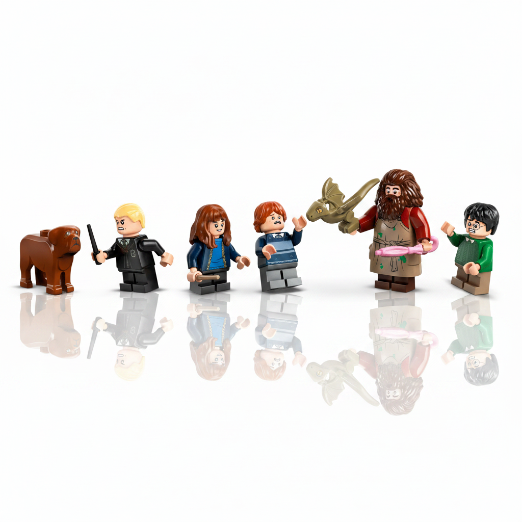 Lego Harry Potter Hagrid's Hut Figures