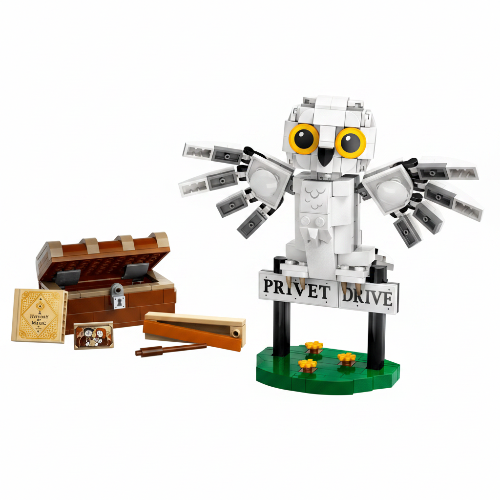 Lego Harry Potter Hedwig at 4 Privet Drive Set
