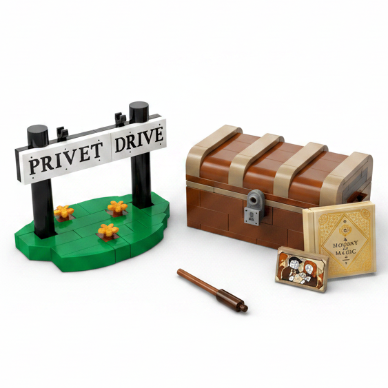 Lego Harry Potter Hedwig at 4 Privet Drive Chest