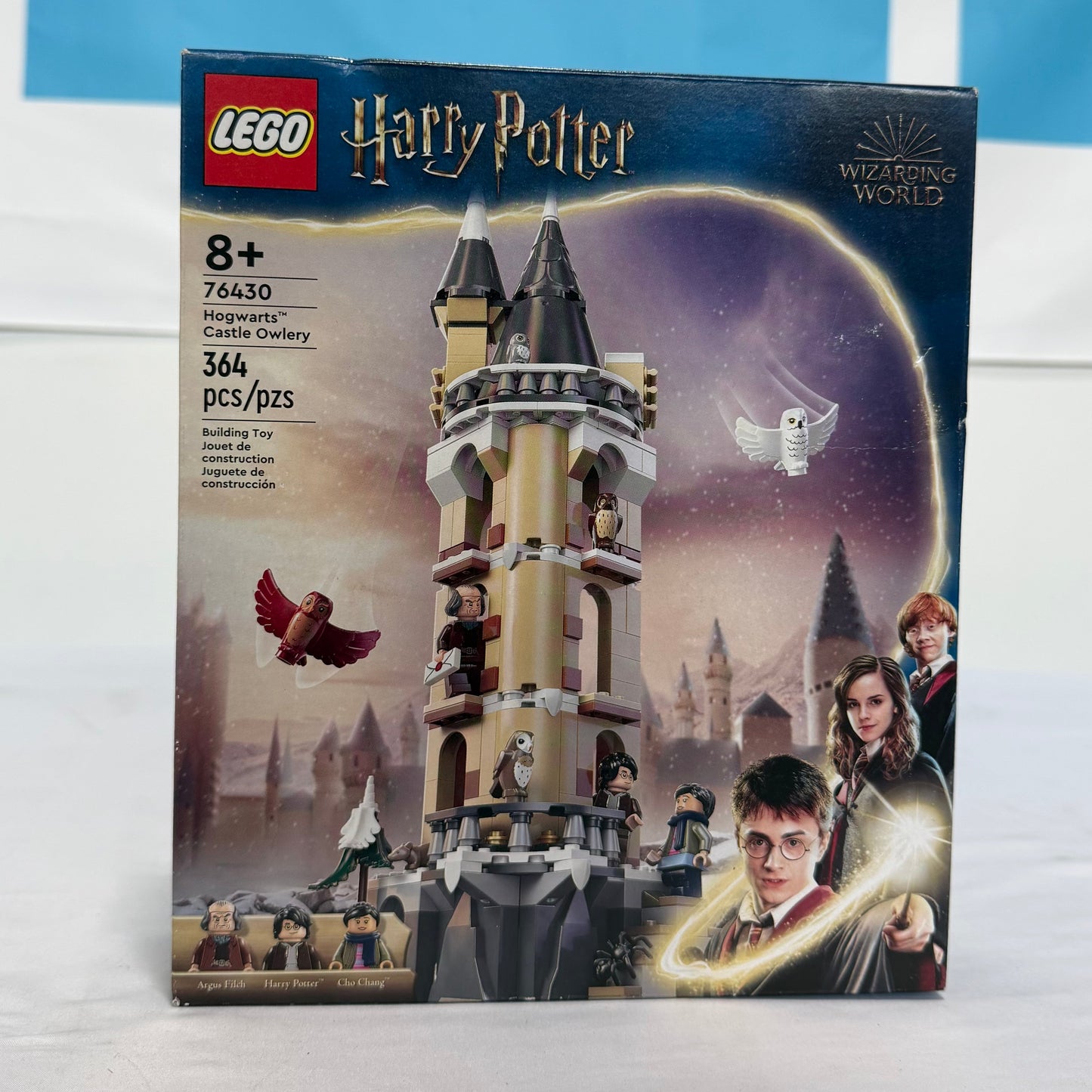 Lego Harry Potter Hogwarts Castle Owlery Box Front