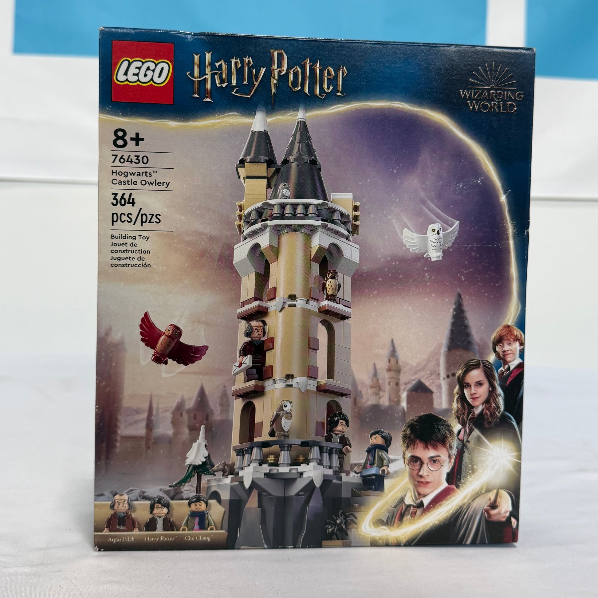 Lego Harry Potter Hogwarts Castle Owlery Box Front
