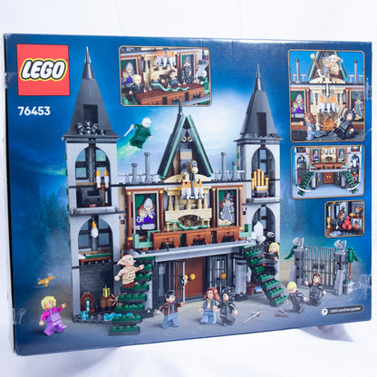 Lego Harry Potter Malfoy Manor Set Box Back