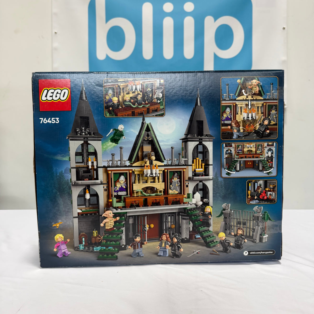 Lego Malfoy Manor Box Back