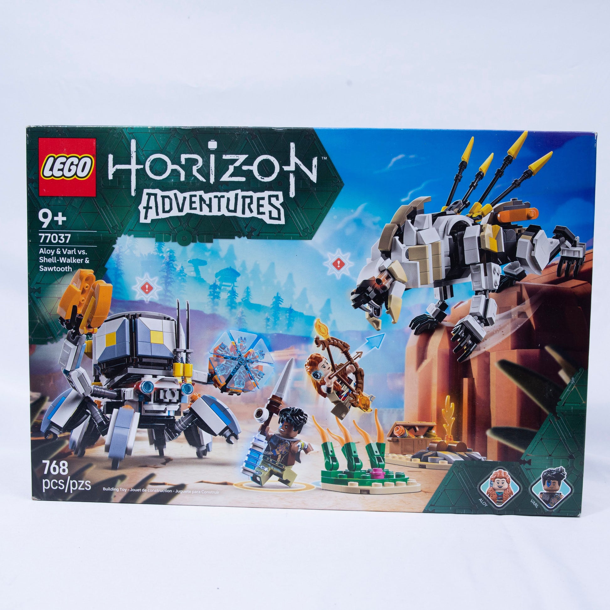 Lego Horizon Adventures Alloy & Varl vs Shell-Walker & Sawtooth