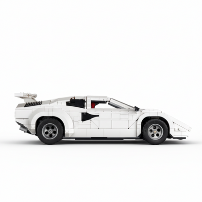 Lego Icons Countach Lamborghini  Side View