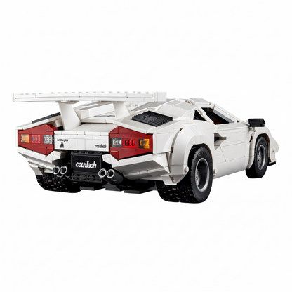 Lego Icons Countach Lamborghini  Back View