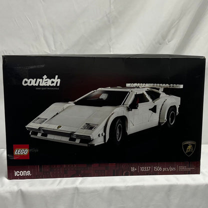 Lego Icons Countach Lamborghini Box Front