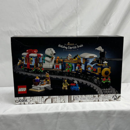 Lego Icons Holiday Express Train Box Front