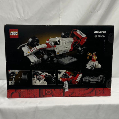 Lego Icons McLaren Aryton Senna Box Back