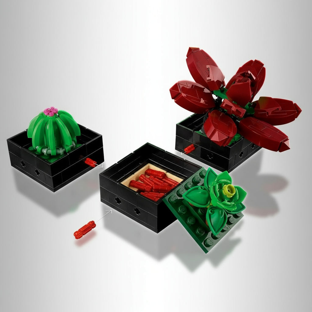 LEGO Botanical Collection Succulents connectors