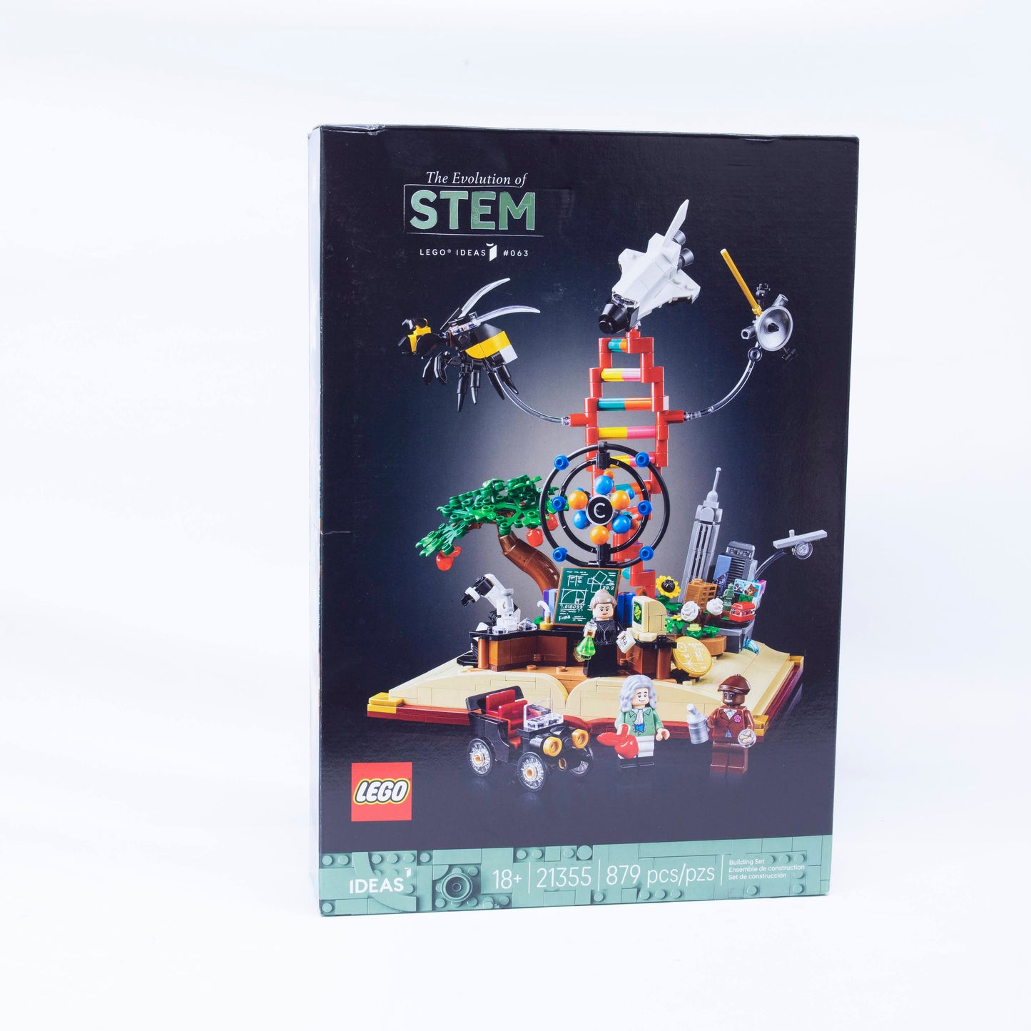 Lego Ideas The Evolution of STEM Box Front