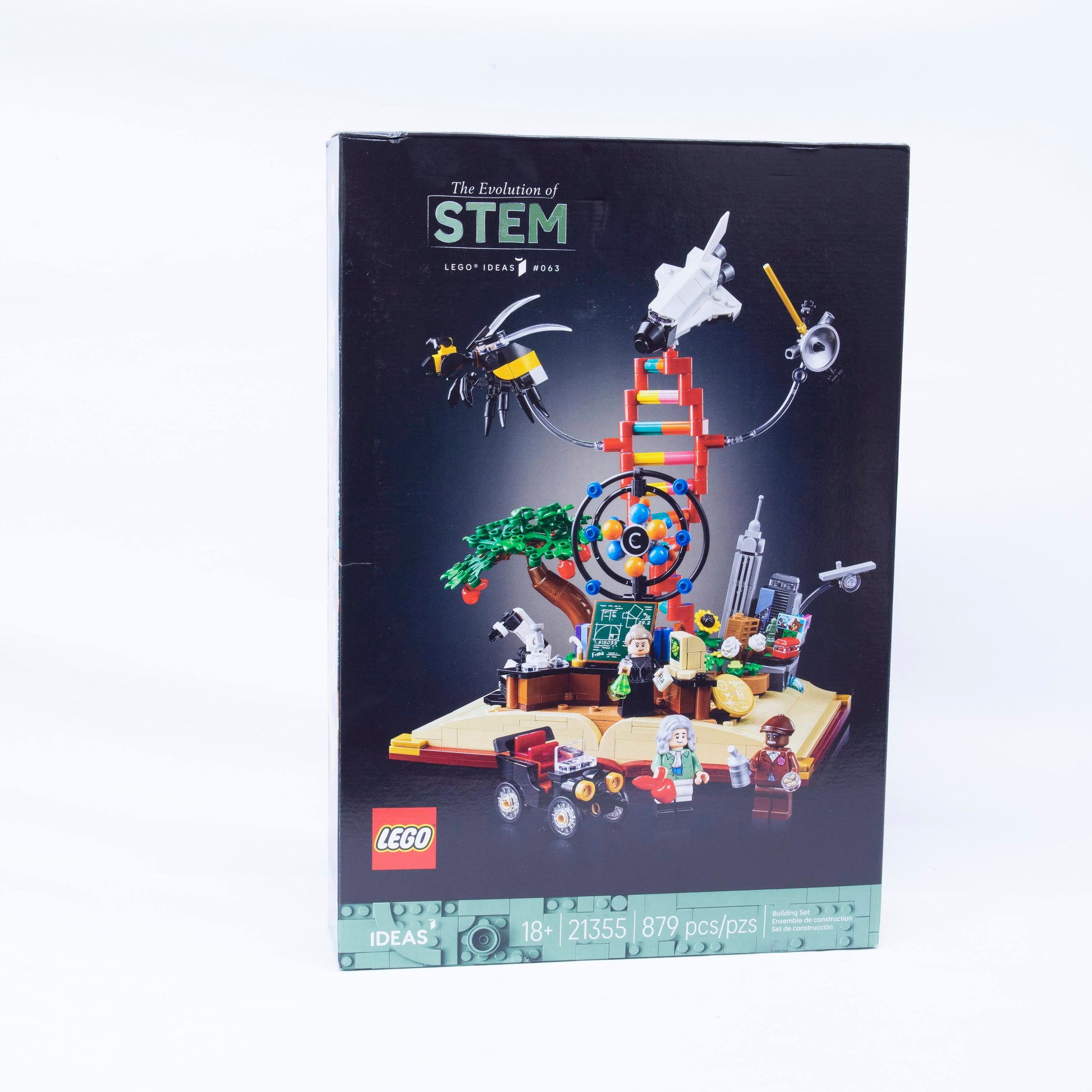 Lego Ideas The Evolution of STEM Box Front