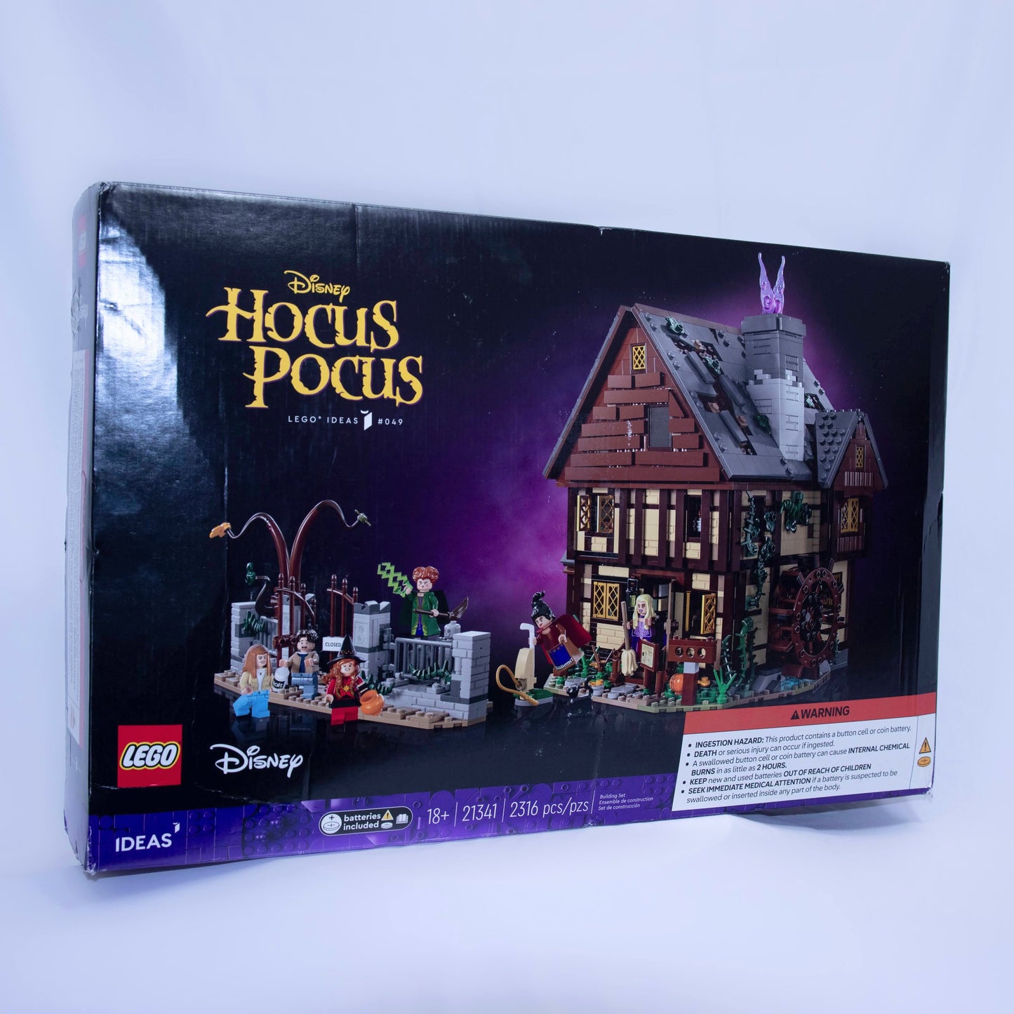 Lego Ideas Hocus Pocus Sanderson Cottage Box Front