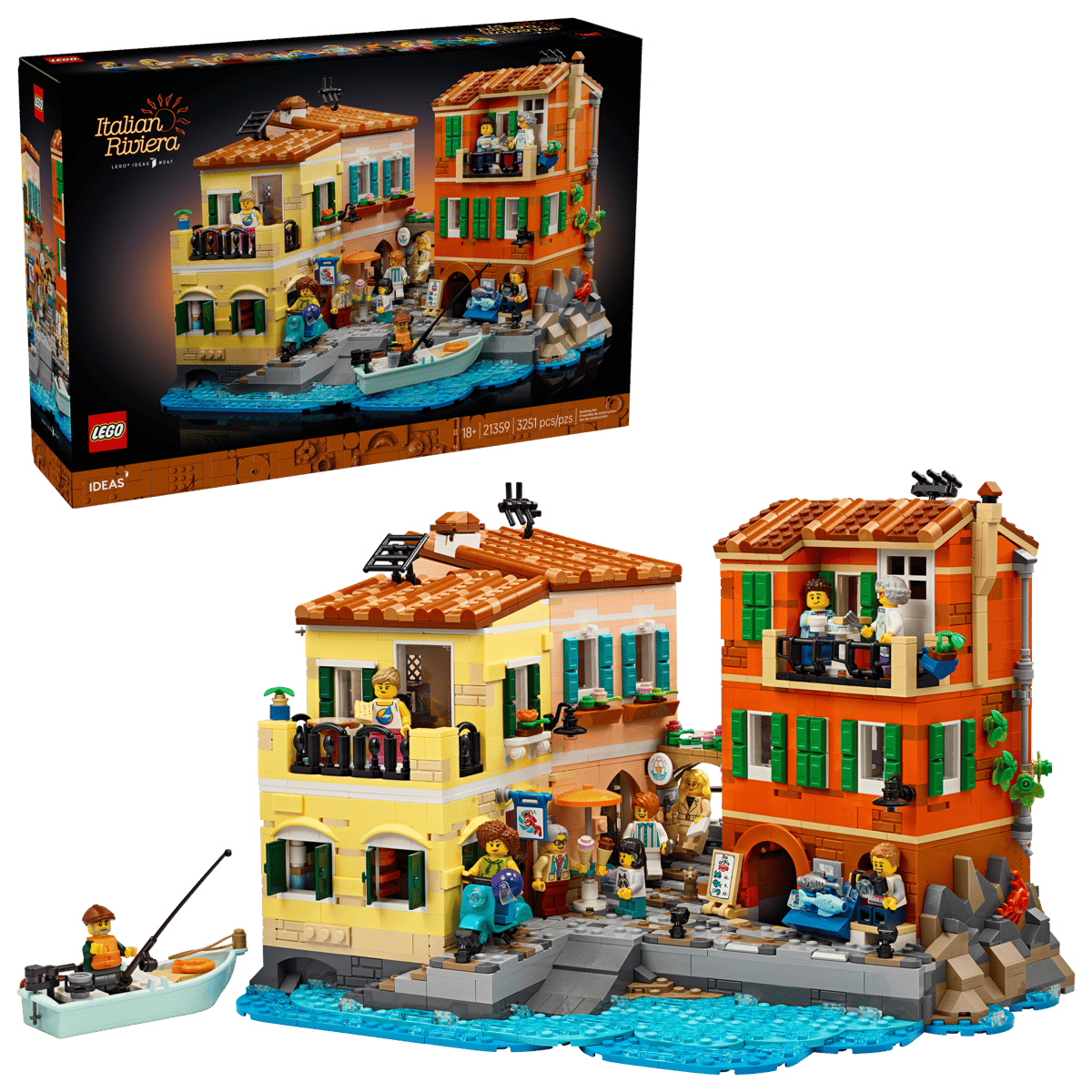 Lego Ideas Italian Riviera Set