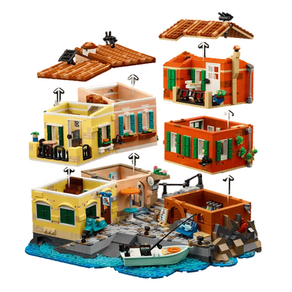 Lego Ideas Italian Riviera Modular