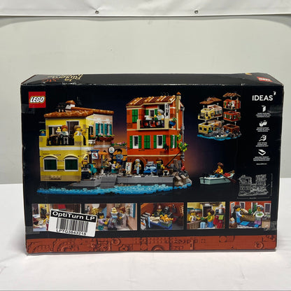 Lego Ideas Italian Riviera Box Back