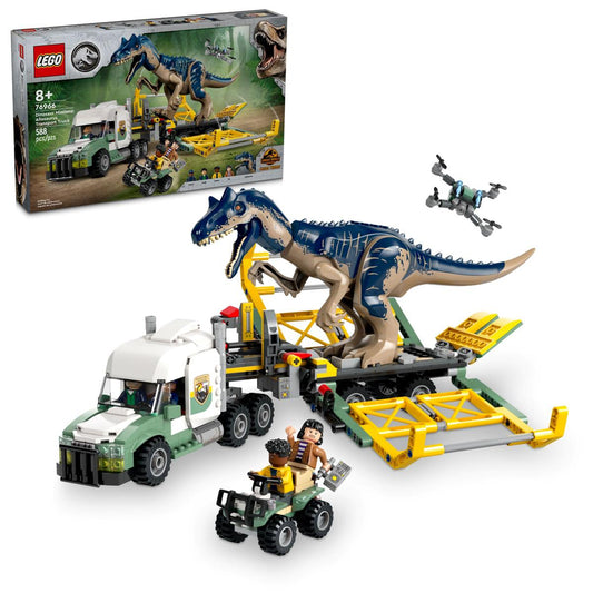 Lego Dinosaur Mission Allosaurus Transport Truck