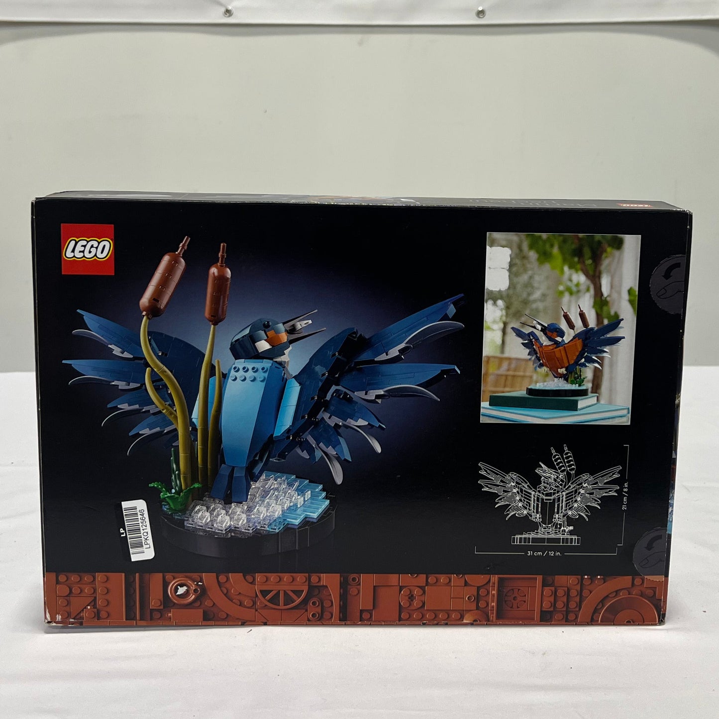 Lego Icons Kingfisher Box Back
