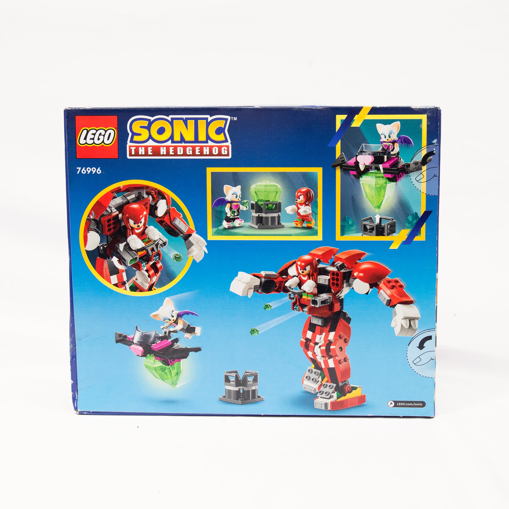 Logo Knuckles' Guardian Mech Box Back