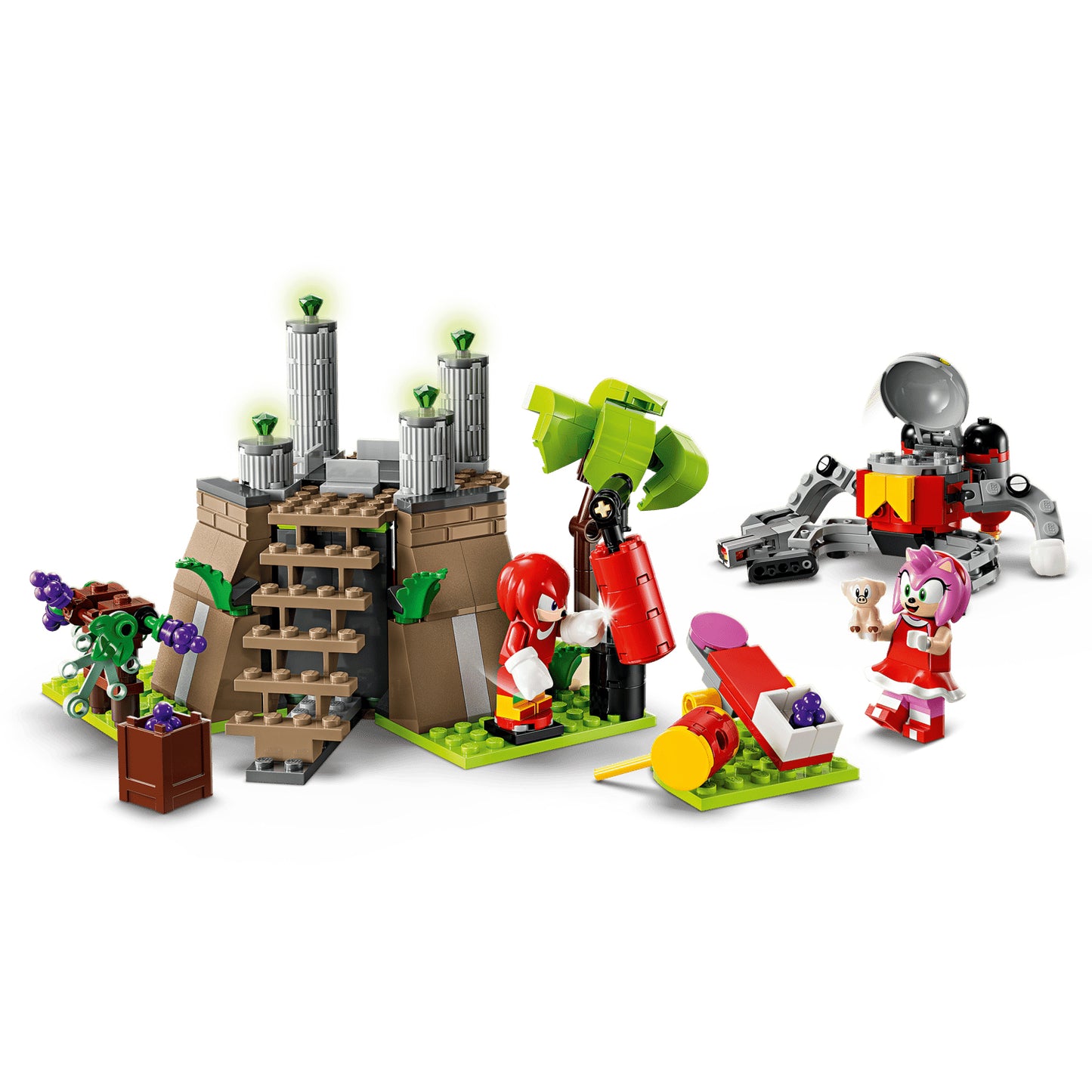 Lego Sonic the Hedgehog: Knuckles and the Master Emerald Shrine 