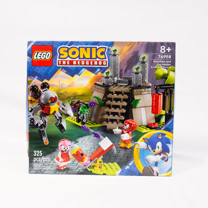 Lego Sonic the Hedgehog: Knuckles and the Master Emerald Shrine Box Front