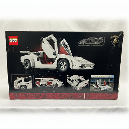 Lego Icons Countach Lambo Box Back