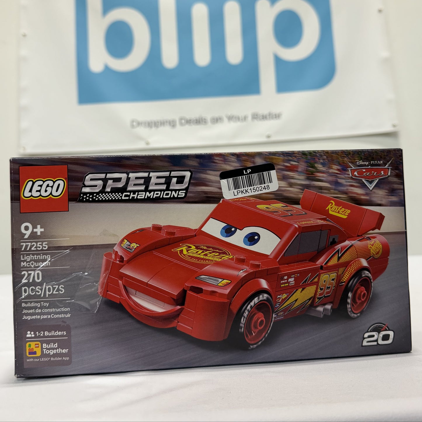 Lego Lightning McQueen Box Front