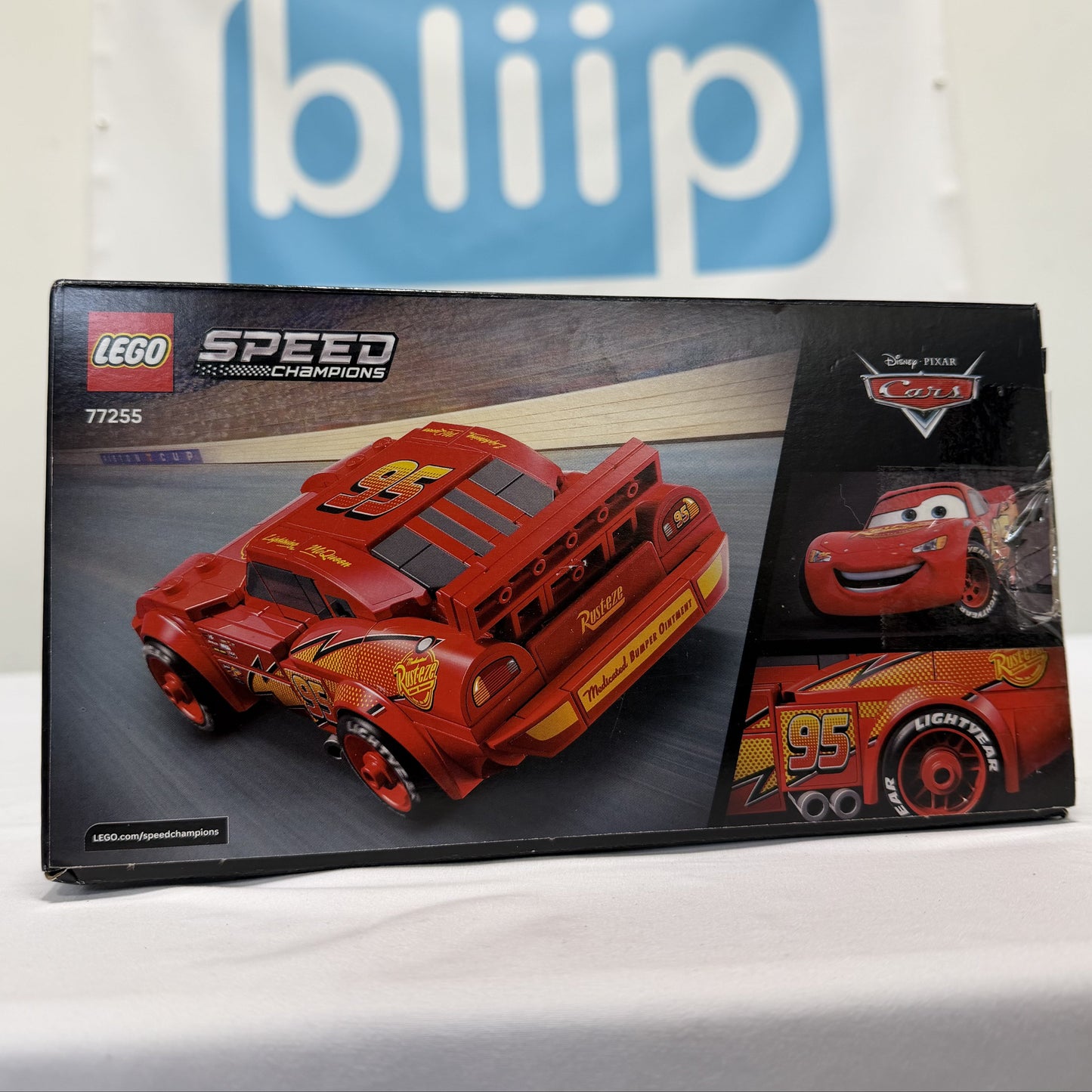 Lego Lightning McQueen Box Back