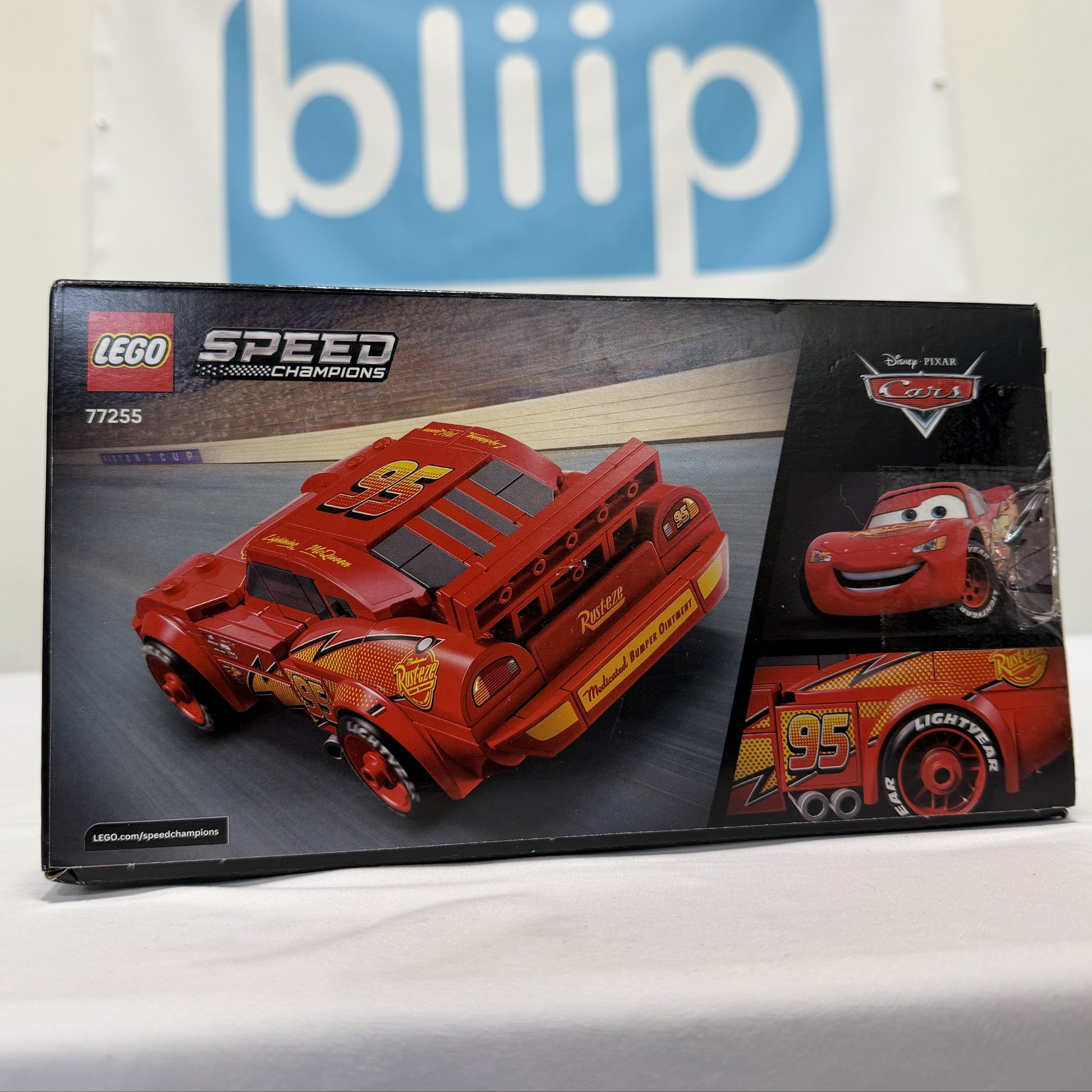 Lego Lightning McQueen Box Back