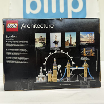 Lego Architecture London Skyline Box Back