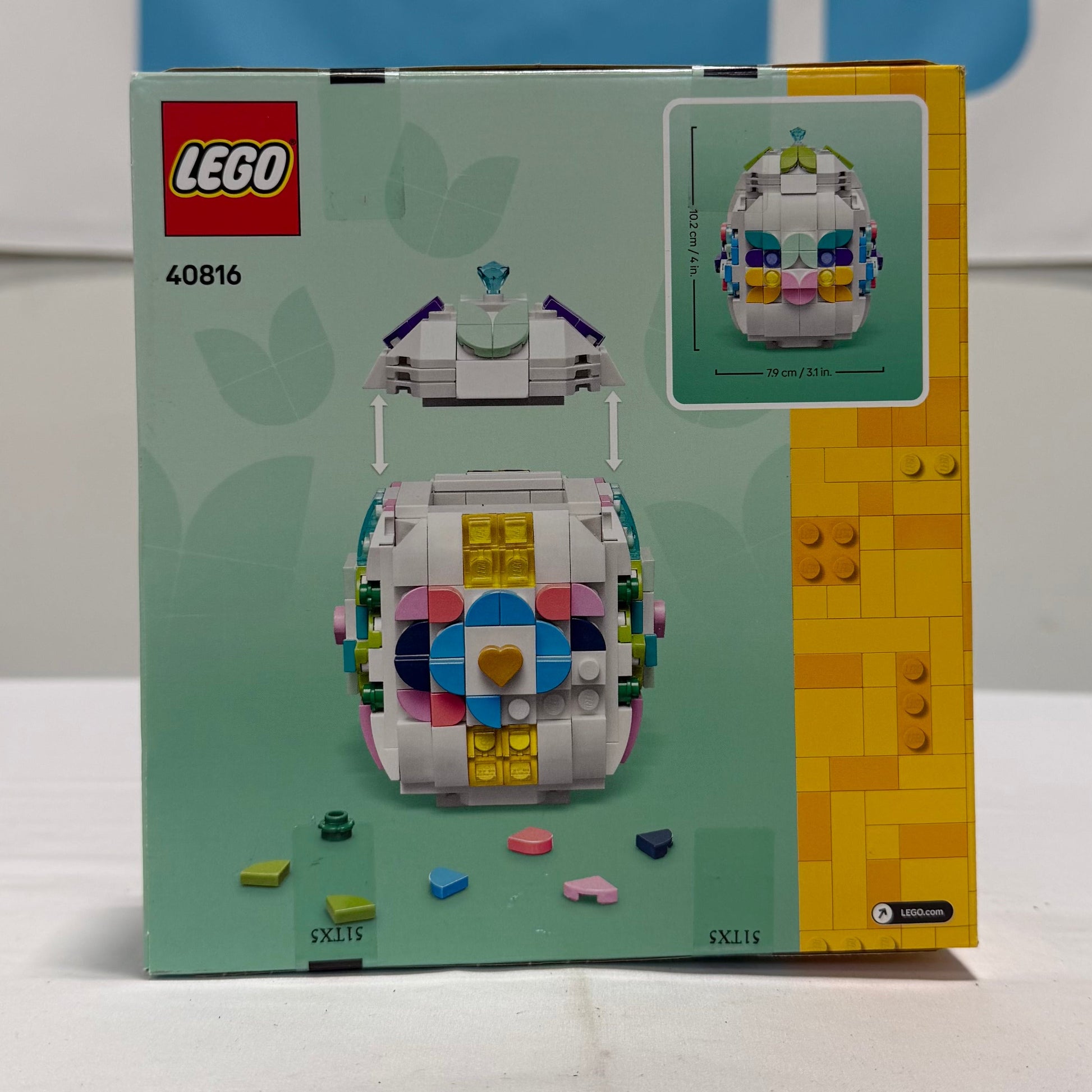 Lego Magical Transparent Box Back