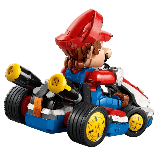 Lego Mario Kart Back View