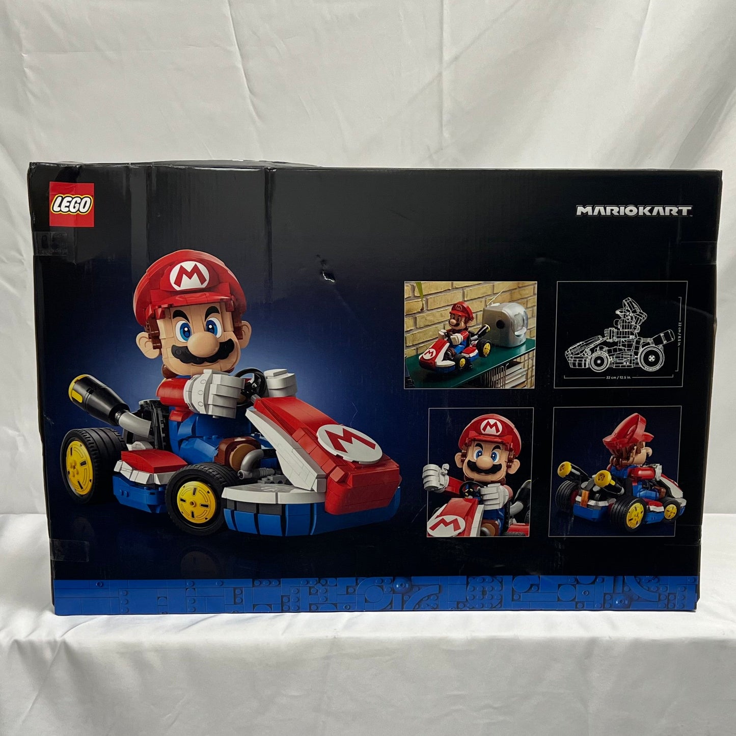 Lego Mario Kart BackView