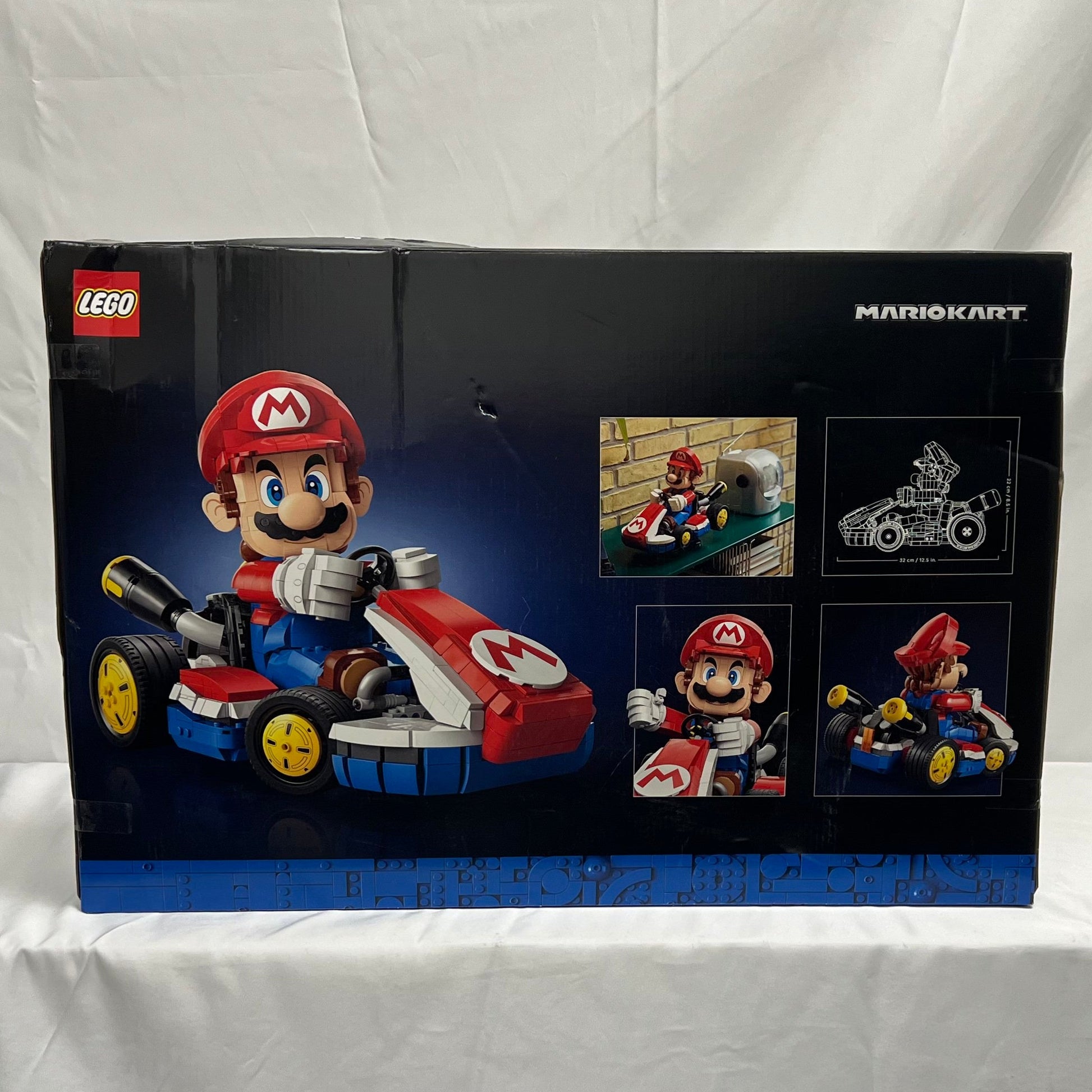 Lego Mario Kart BackView