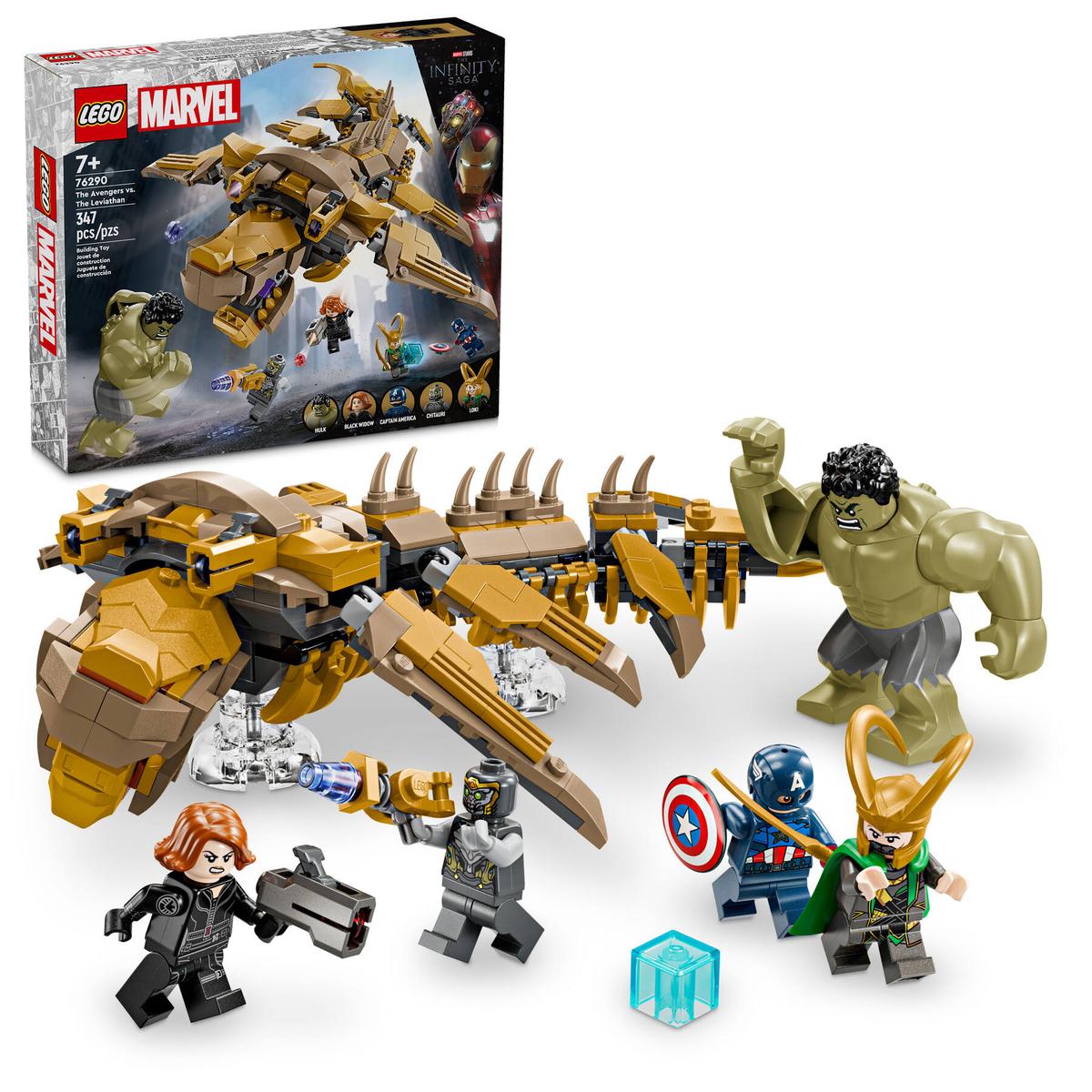 Lego Marvel Avengers vs The Leviathan
