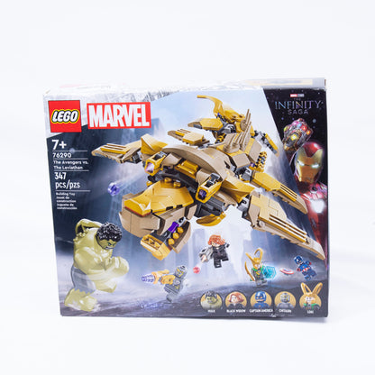 Lego Marvel Avengers vs The Leviathan Action Box Front