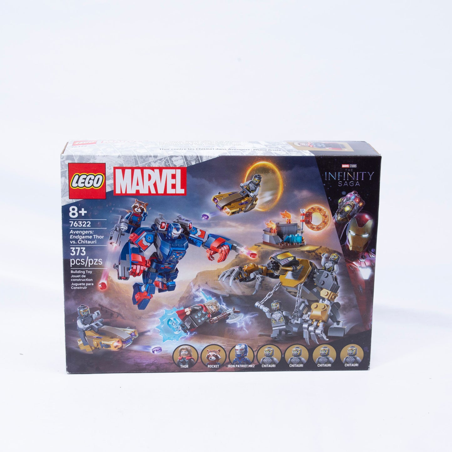 Lego Marvel Endgame Thor vs Chitauri Box Front