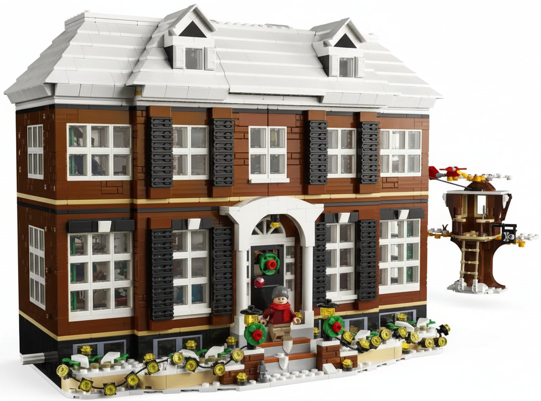 Lego Home Alone McCallister House Front