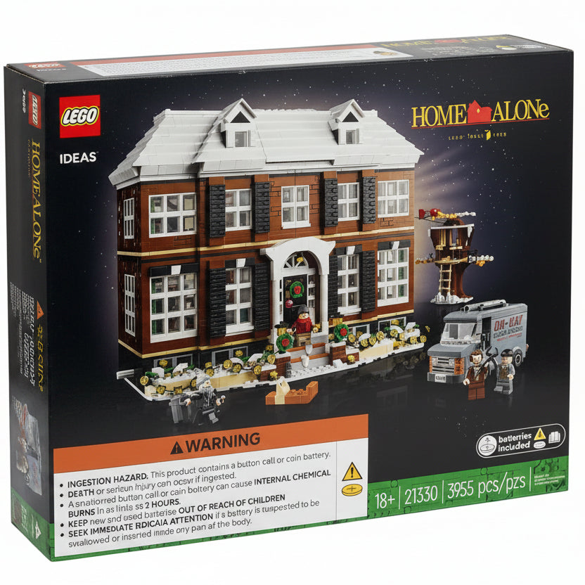 Lego Home Alone McCallister House Box Front