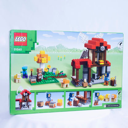 Lego Mindcraft Windmill Farm Box Front
